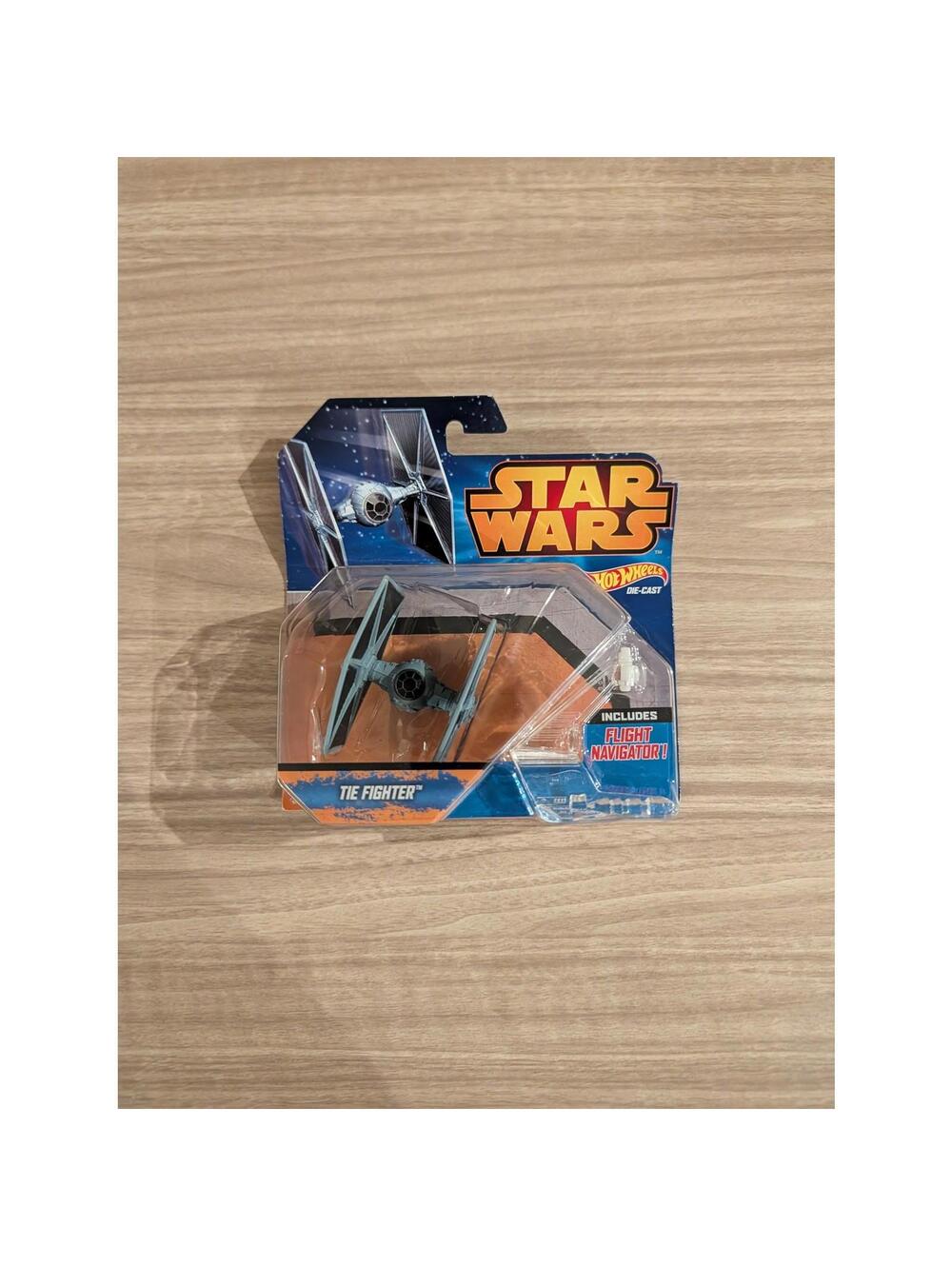 Star Wars Hot Wheels Tie Fighter with Flight Navigator - New Sealed Die-Cast